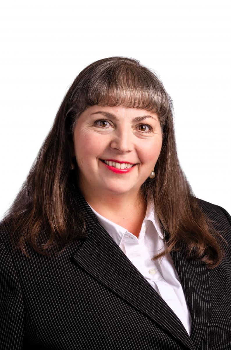 Picture of woman in a suit