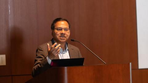 Sujit giving remarks