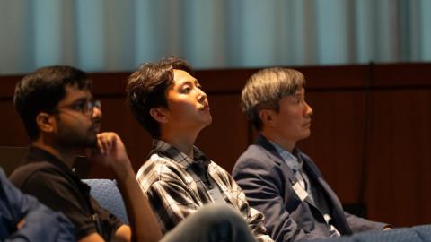 attendee asking questions